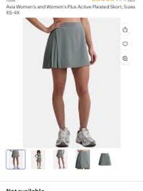 Avia Teal Circle Skater Skirt